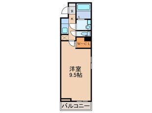 カルフール千防の物件間取画像